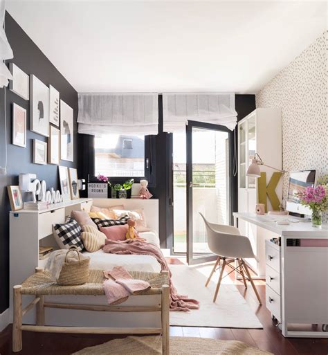 juvenil mujer habitaciones modernas|Las 106 mejores ideas para decorar dormitorios。